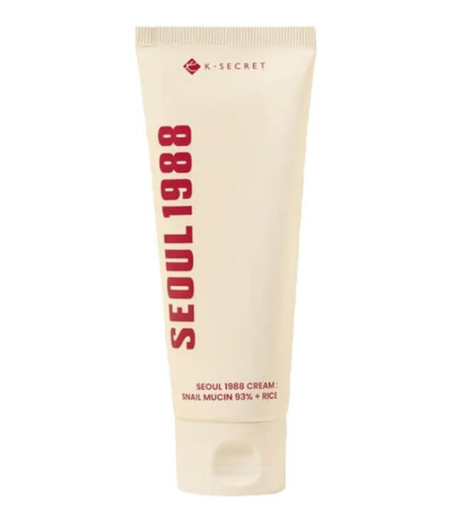 K-SECRET | SEOUL 1988 CREAM : SNAIL MUCIN 93% + RICE